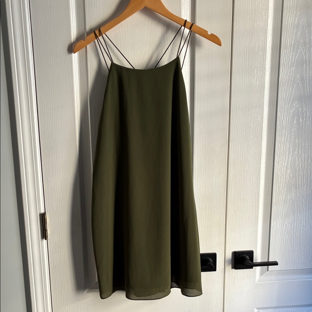 fab'rik Olive Mini Dress - 1 Small & 1 Medium